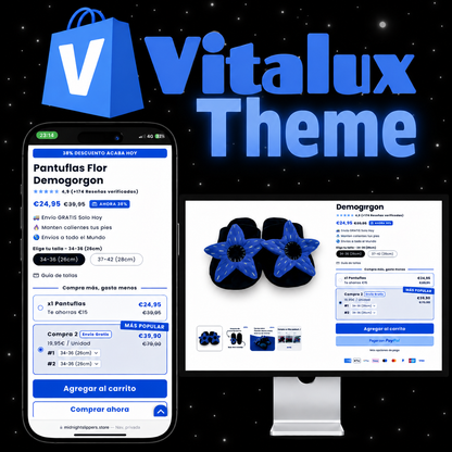 SHOPIFY VitaluxTheme™ PRO