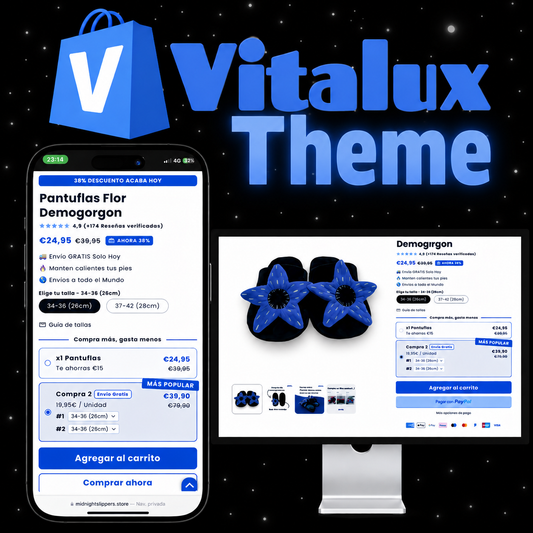 SHOPIFY VitaluxTheme™ PRO